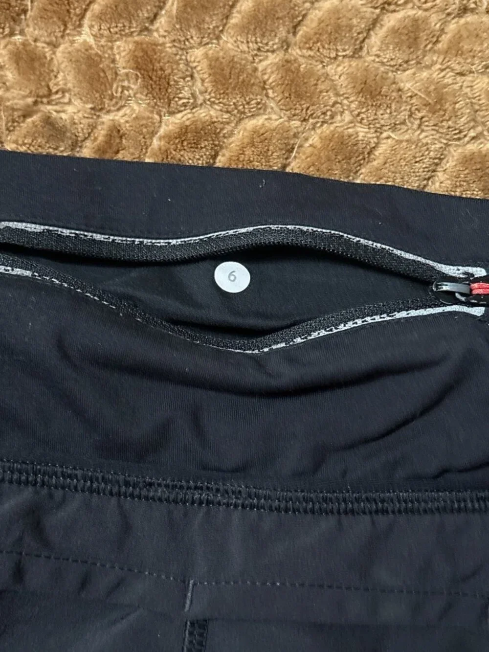 Lululemon Black Run Speed Shorts Block-It Pocket 2.5